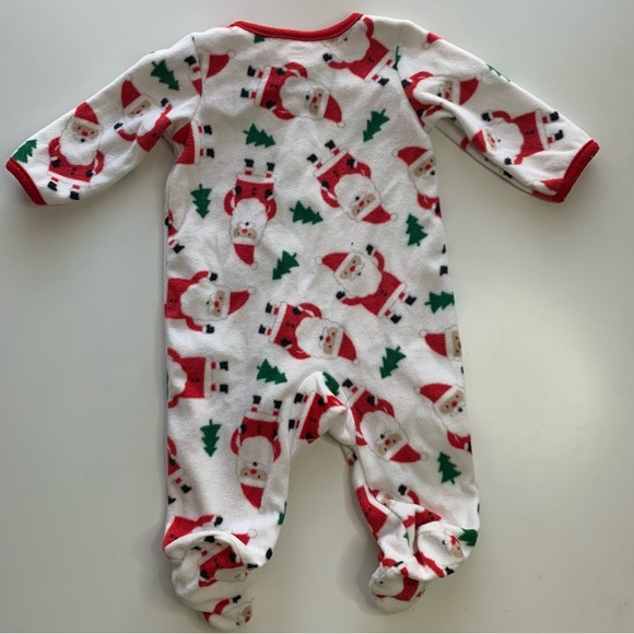 Carter's Red and Green Santa Footie - Picture 5 of 5